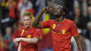 Romelu Lukaku and Kevin De Bruyne Belgium